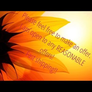 Please feel free to make an offer! Fast shipping!